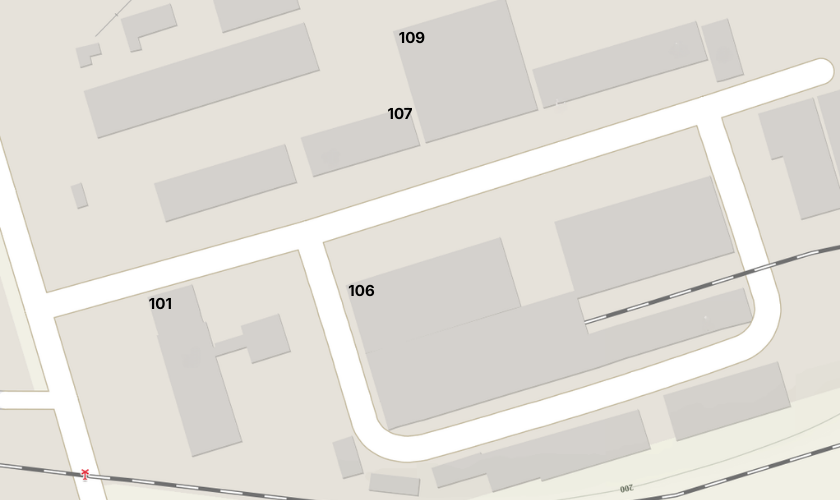 Plánek areálu MALENY